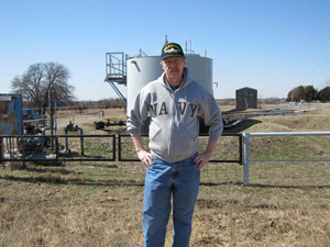 Frank Braswell in Osage County, Oklahoma